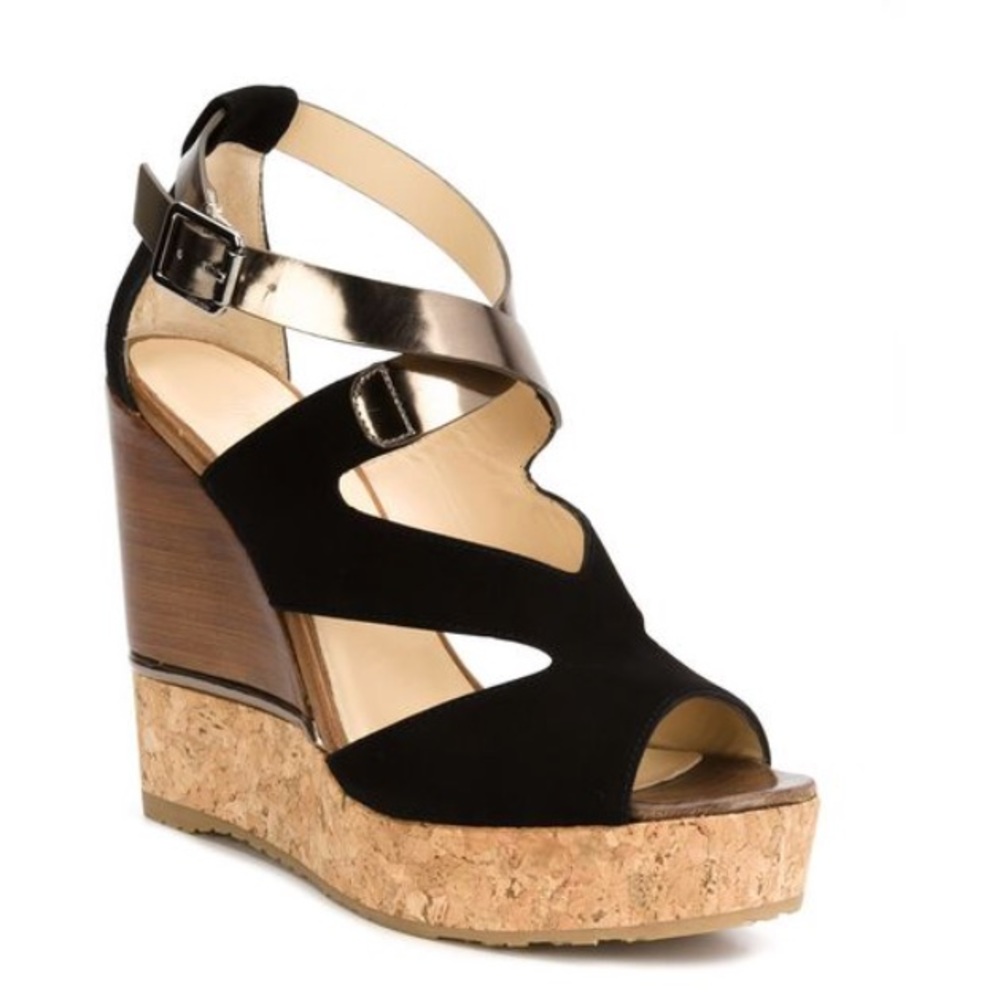 Jimmy Choo platform sandals. Size 40.5